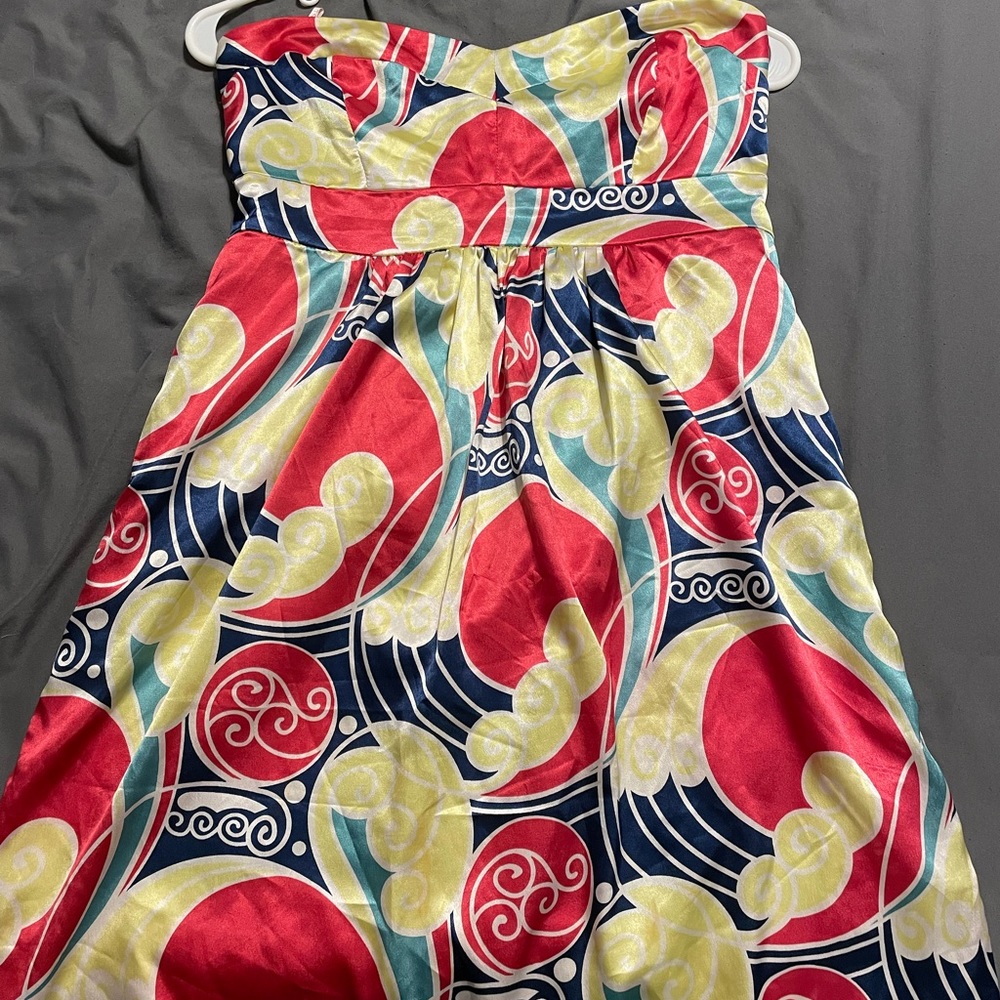 Strapless Supré minidress size medium